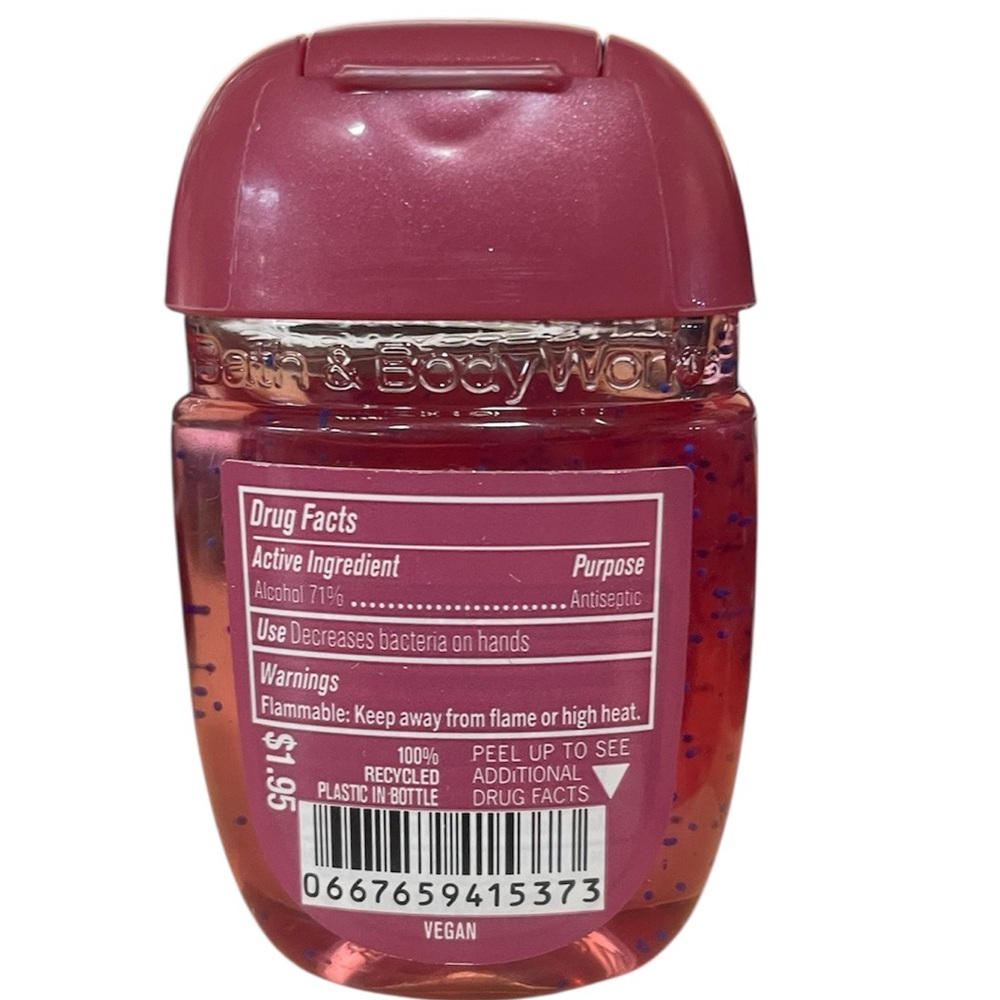 Bath & Body Works Strawberry Snowflakes PocketBac Hand Sanitizer - Picture 2 of 4
